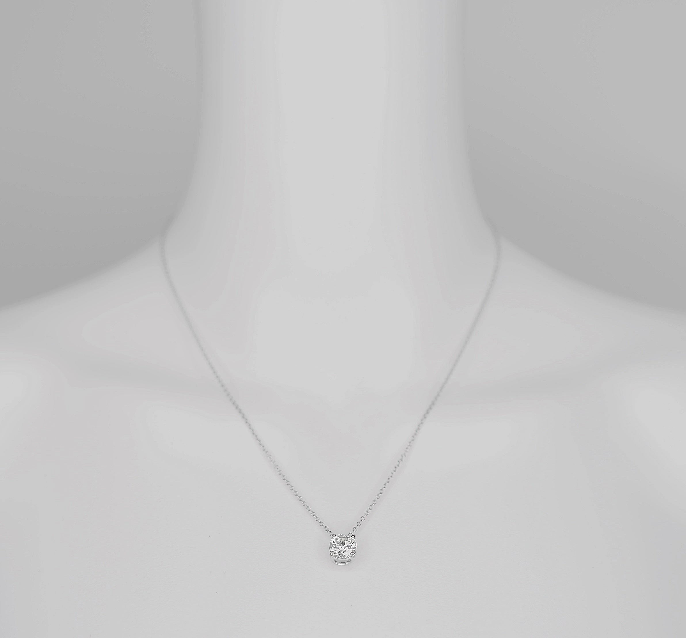 1,80 Karat Diamantkette  VS1 Rundschliff