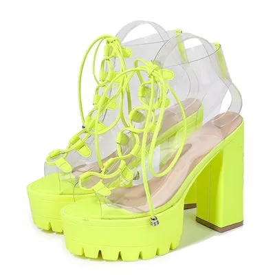 2019 Neue Peep-Toe-Stiefel Damen PVC Plateau-Party-Hochzeits-Knöchelstiefel Damenschuhe High Heels Damen Motorcycle Bottine Modetrend Schuhe
