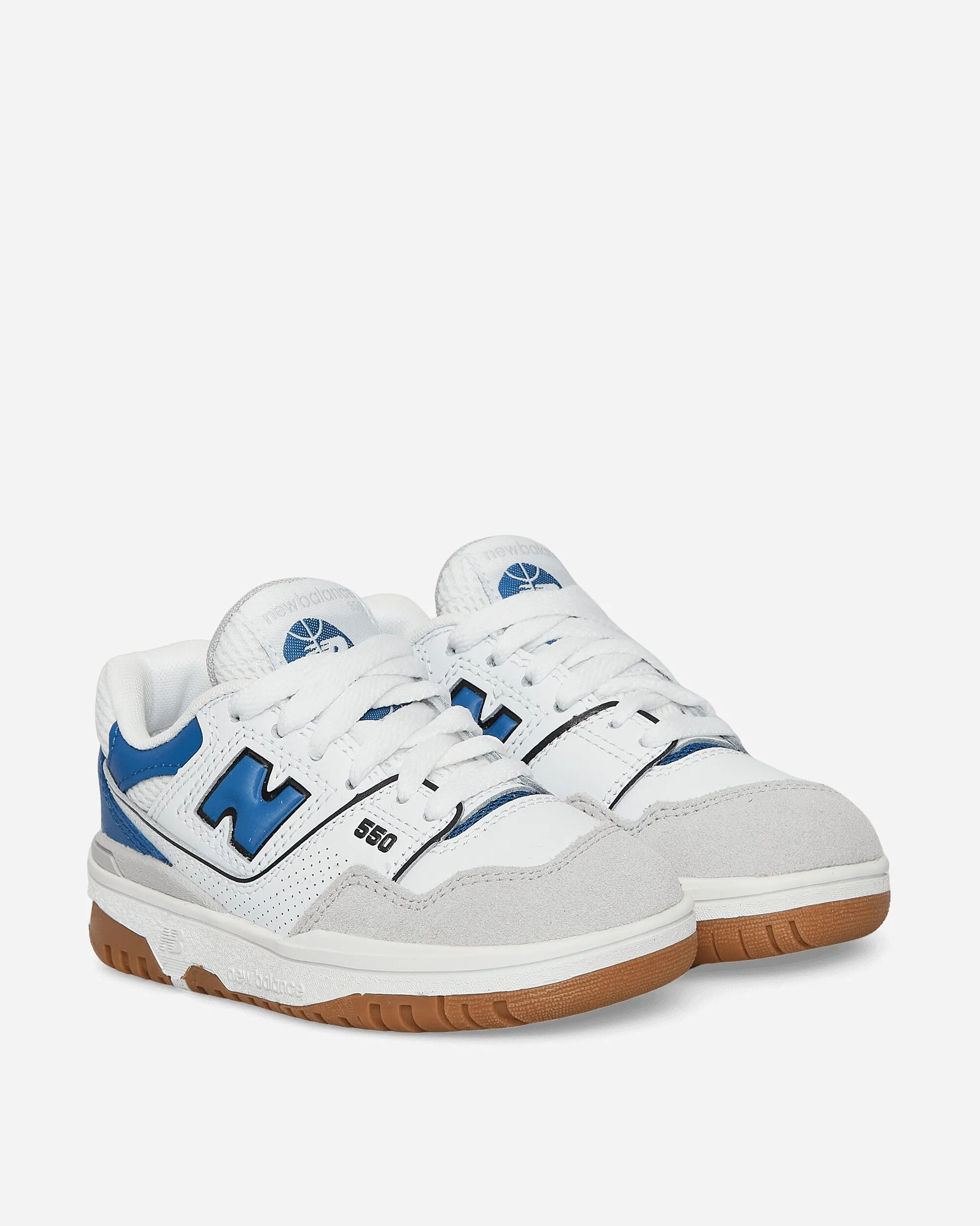 550 Kinder-Sneaker Brighton Grau / Blau