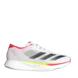 Adidas Herren Adizero Takumi Sen 10 Laufschuhe in Wolkenweiß/Core Schwarz/Lucid Rot SS25