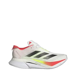 Adidas Herren Boston 12 Laufschuhe in FTWR Weiß/Core Schwarz/Lucid Rot SS25