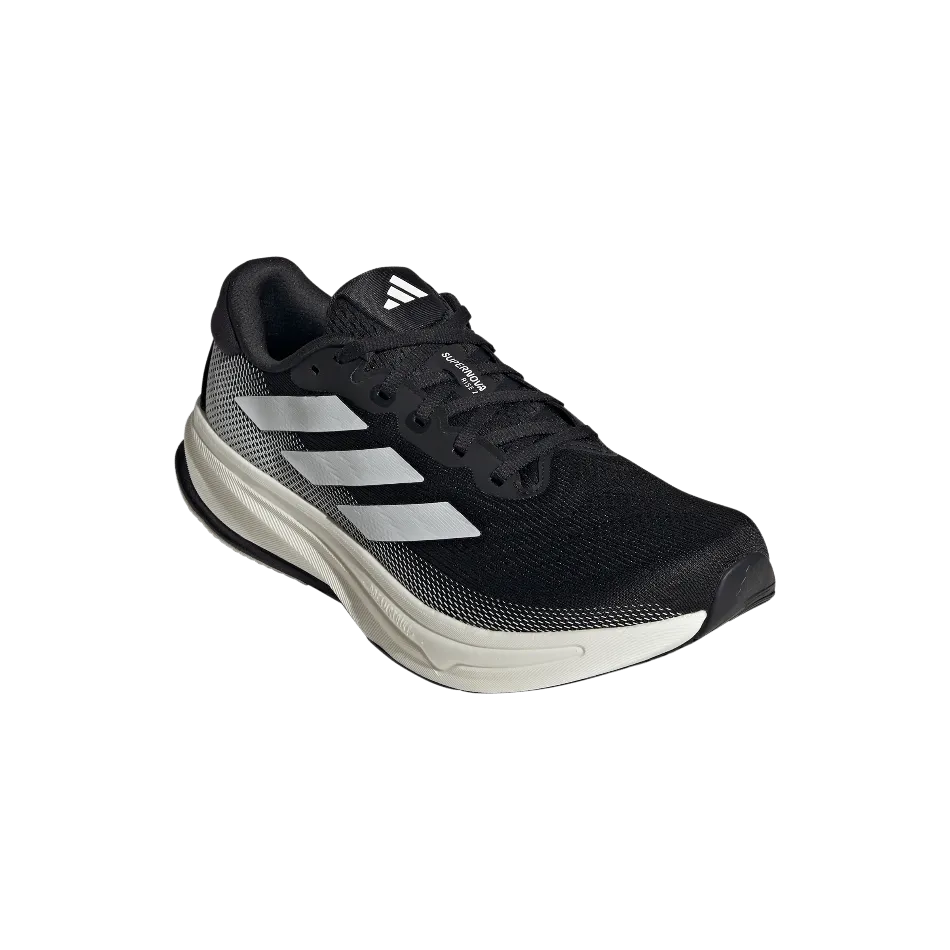Adidas Herren Supernova Rise 2 Laufschuhe in Core Black/Zero Met/Core Black SS25