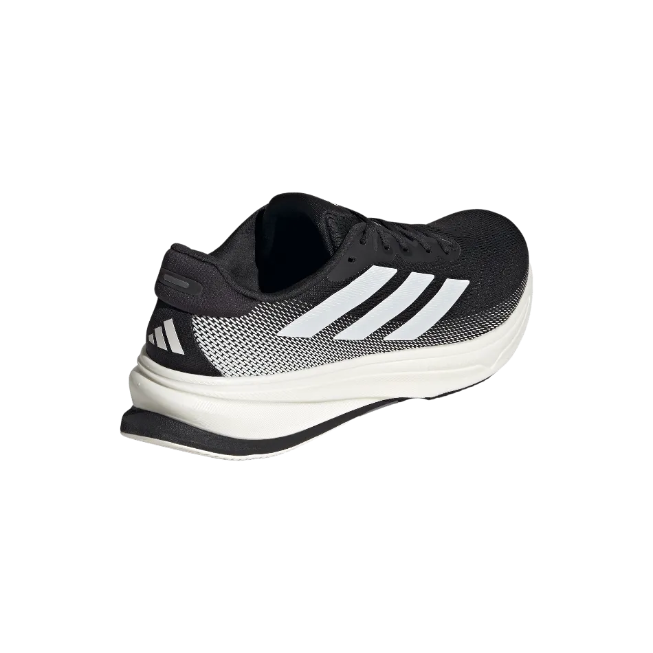 Adidas Herren Supernova Rise 2 Laufschuhe in Core Black/Zero Met/Core Black SS25