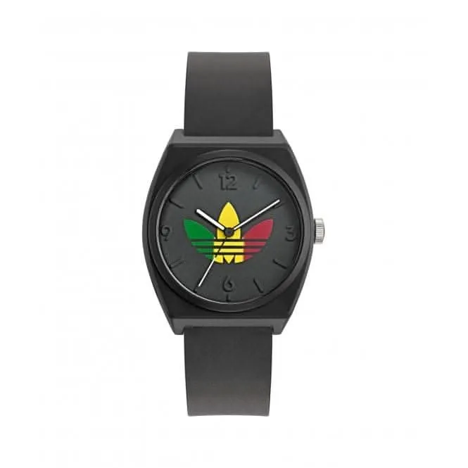 Adidas Project Two GRFX Resin Black Unisex Uhr AOST24071