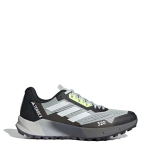Adidas Terrex Agravic Flow 2.0 Trailrunning-Schuhe Wonder Silver / Kristallweiß / Leuchtendes Zitronengelb