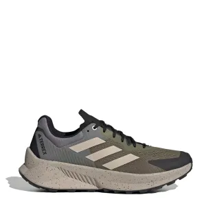 Adidas Terrex Soulstride Flow Trail Running Schuh Olive Strata / Wonder Beige / Kohle