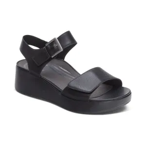 AETREX ARIEL WEDGE - SCHWARZ