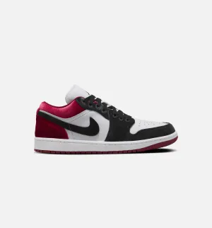Air Jordan 1 Low SE Velvet Damen Lifestyle-Schuh - Schwarz/Gymrot/Weiß