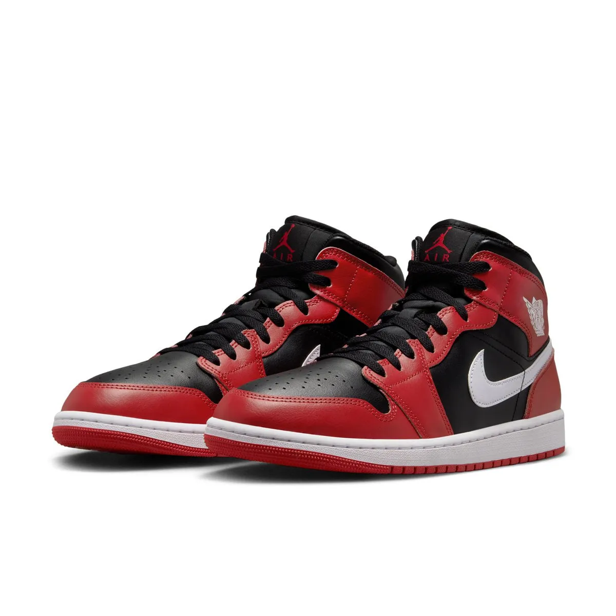 Air Jordan 1 Mid 'Gym Rot Schwarz Zehe'