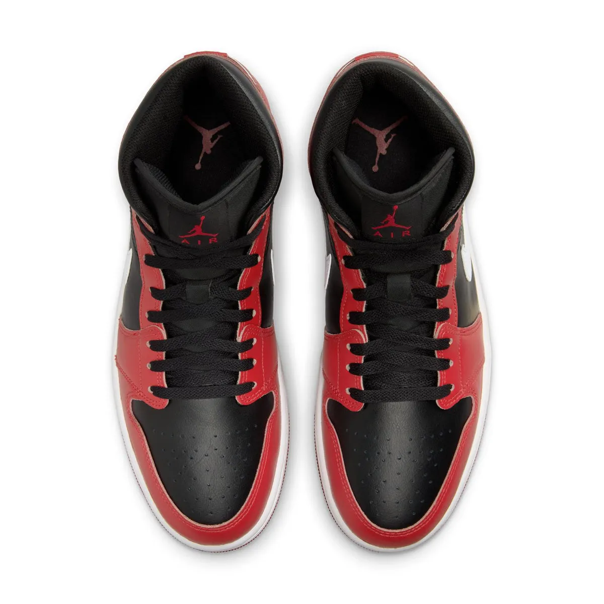 Air Jordan 1 Mid 'Gym Rot Schwarz Zehe'