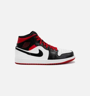 Air Jordan 1 Retro Mid Gym Red Herren Lifestyle-Schuh - Schwarz/Rot