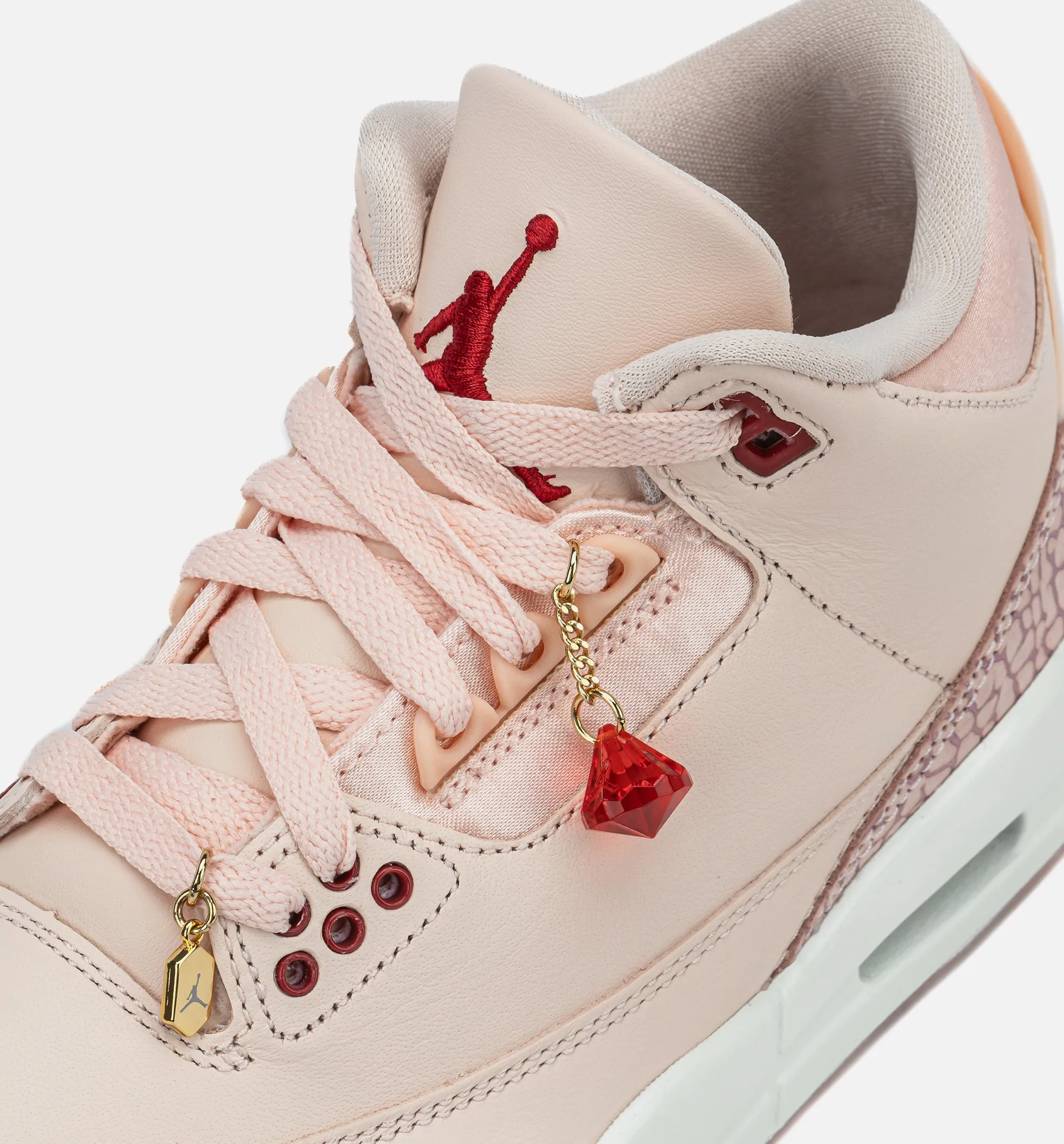 Air Jordan 3 Retro Treat Yourself Damen Lifestyle-Schuh - Washed Coral/Gym Red/Sail