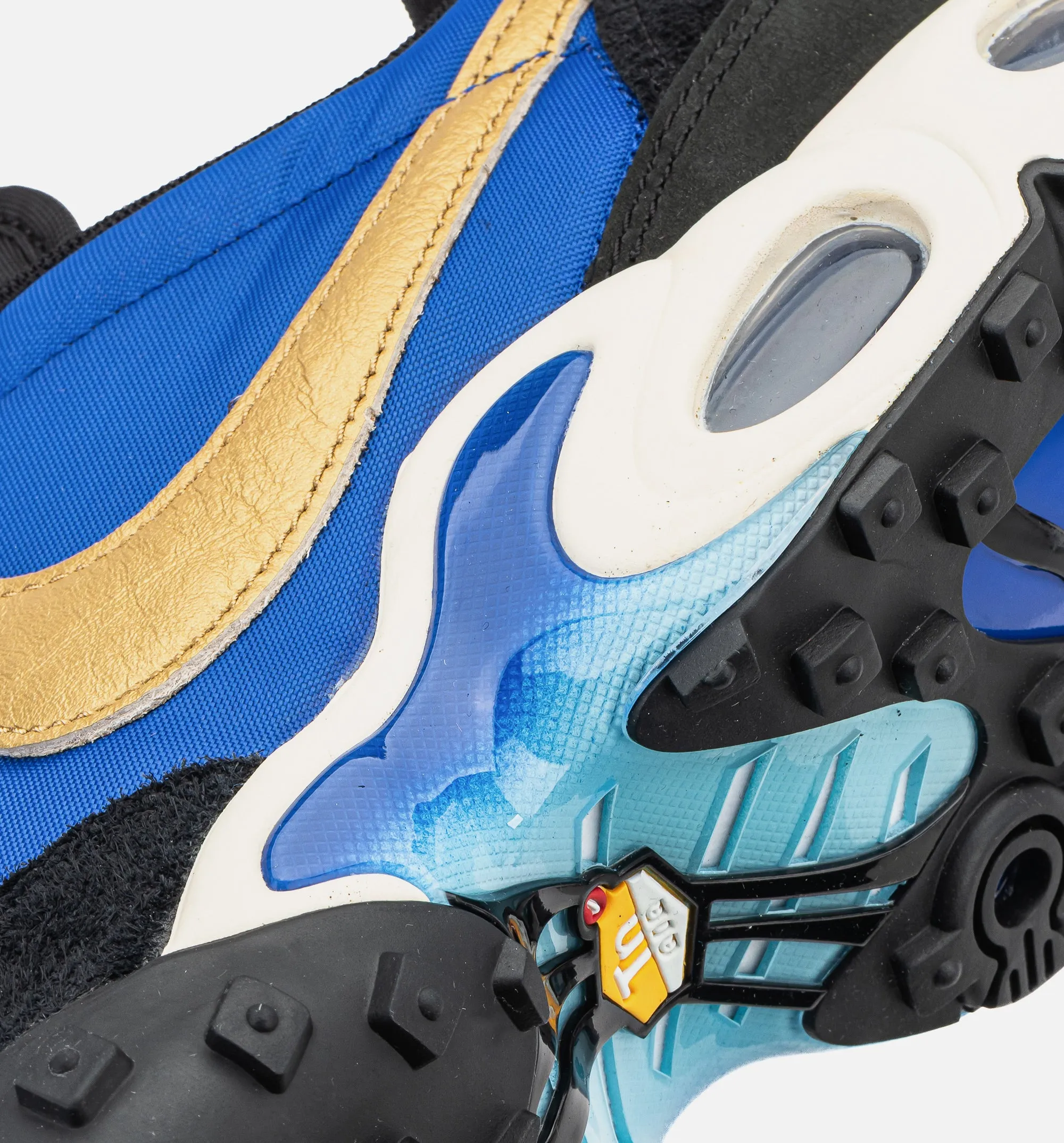Air Max Waffle Herren Lifestyle-Schuh - Hyperblau/Metallicgold