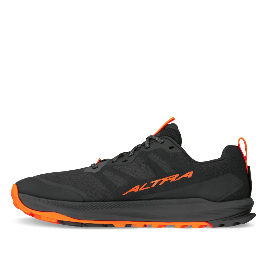 Altra Herren Lone Peak 9   Trailrunning-Schuhe in Schwarz/Orange SS25