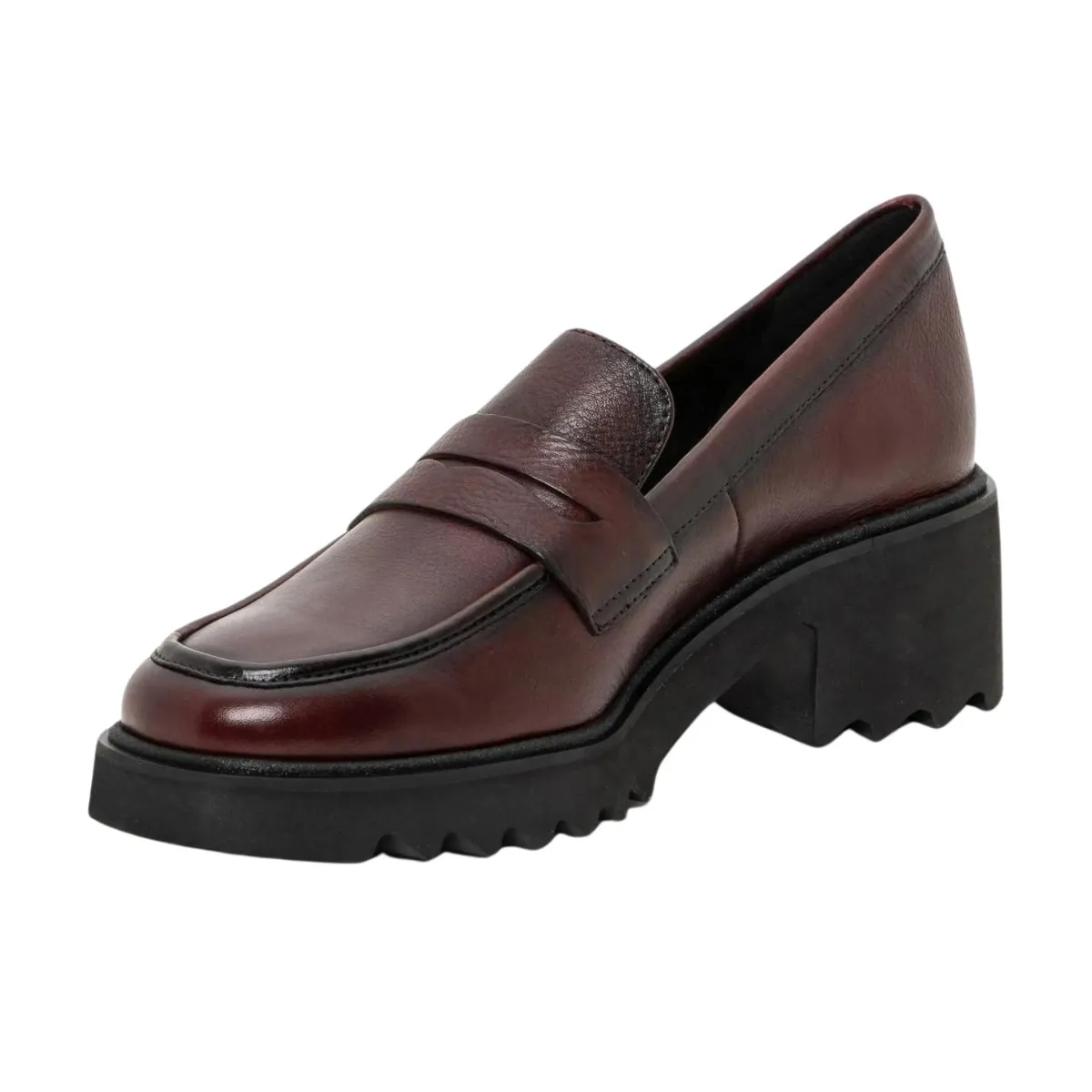 Ara Damen Prism Platform Penny Amarone Kalbsleder