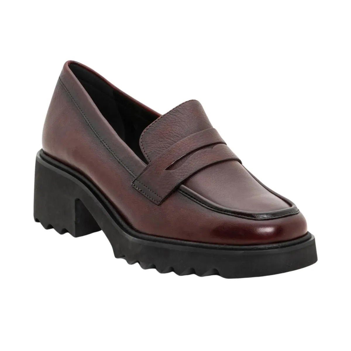 Ara Damen Prism Platform Penny Amarone Kalbsleder