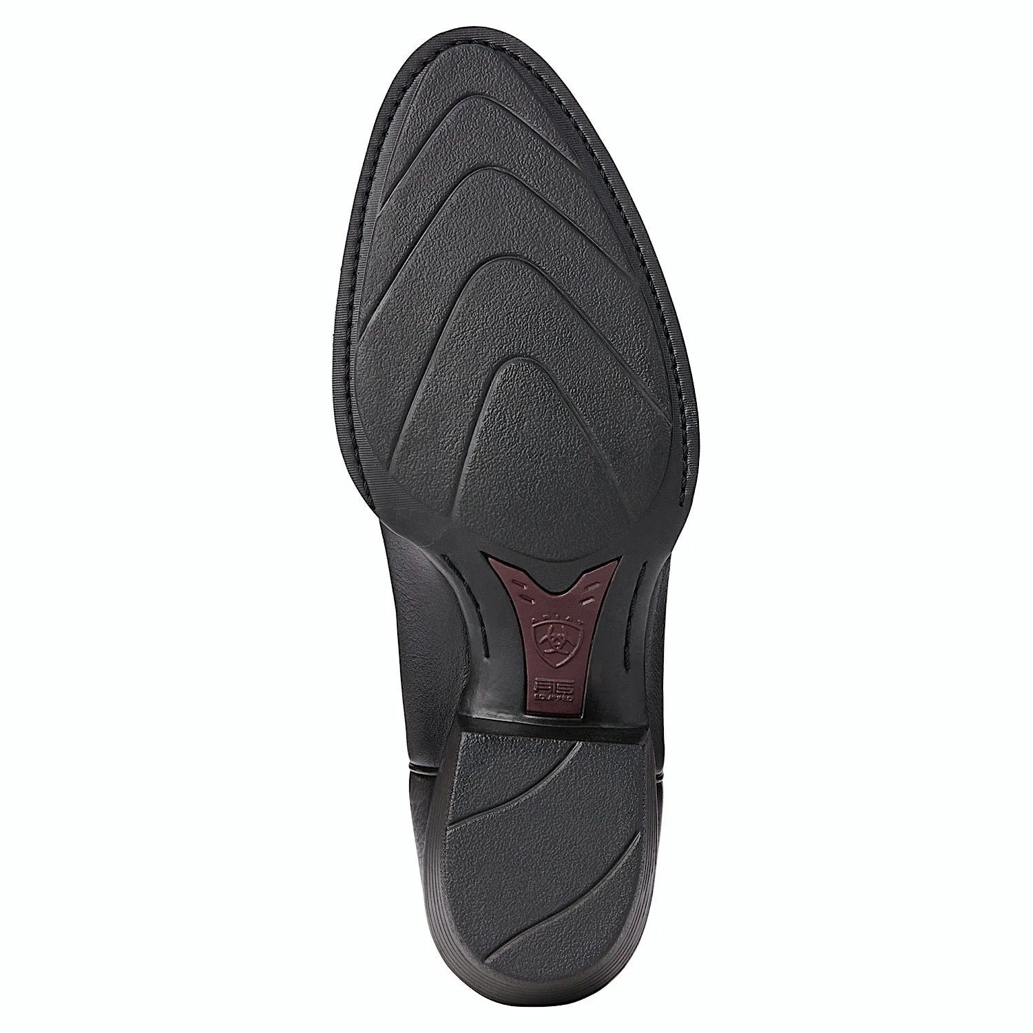 Ariat Herren Heritage Western R-Toe - Schwarze Ariat Schuhe
