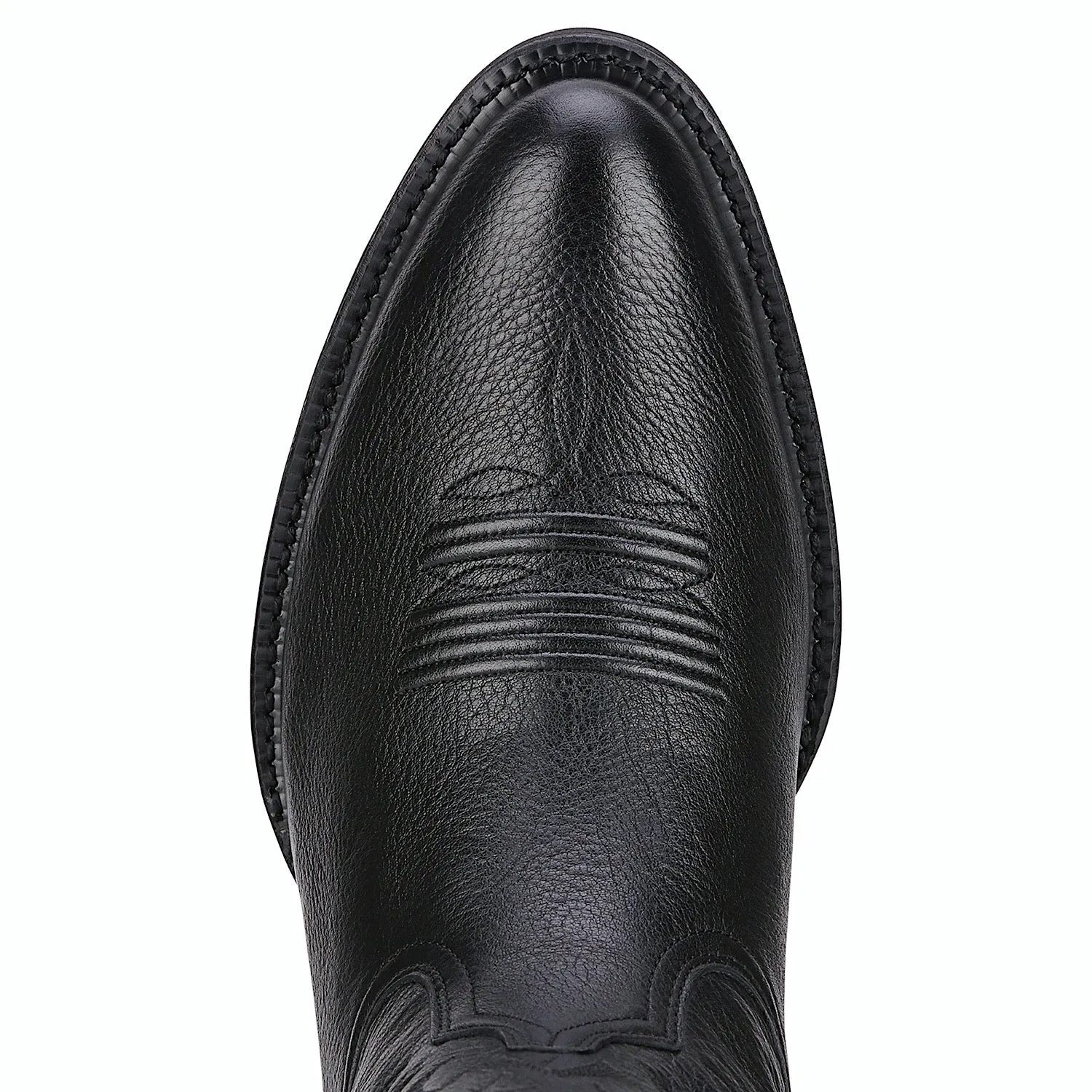 Ariat Herren Heritage Western R-Toe - Schwarze Ariat Schuhe