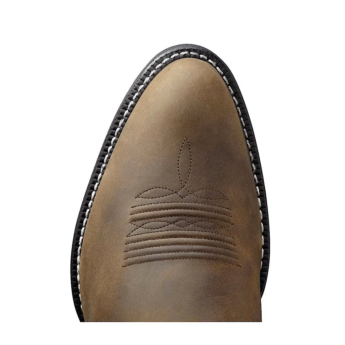 Ariat Herren Heritage Western R-Toe - Vintage Braun Ariat Schuhe
