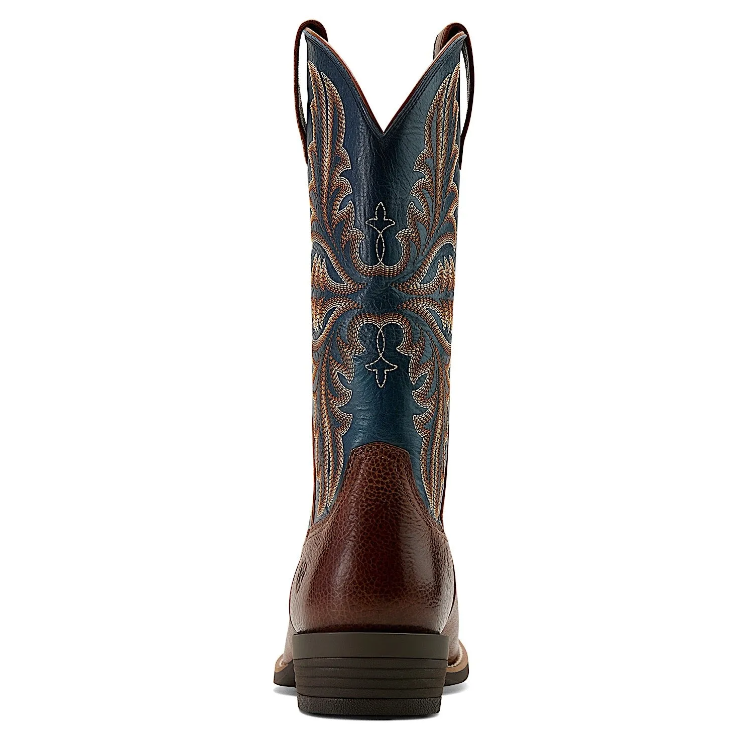 Ariat Herren Hustler Westernstiefel - Bestialisch Braun/Pazifik Blau Ariat Schuhe