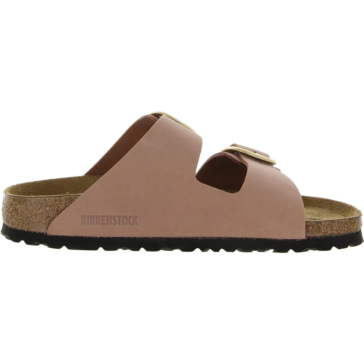 Arizona Damen Ledersandalen mit großer Schnalle und offener Spitze