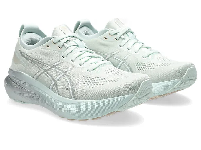 Asics Gel Kayano 31 (B-Weite) - Pure Aqua/Pure Silver (Damen) Asics Schuhe