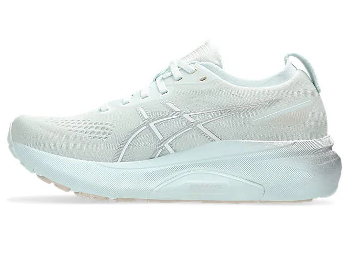 Asics Gel Kayano 31 (B-Weite) - Pure Aqua/Pure Silver (Damen) Asics Schuhe