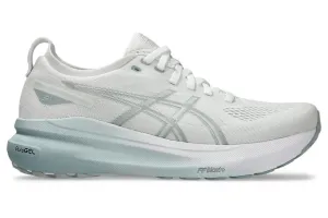 Asics Gel Kayano 31 (B-Weite) - Weiß/Delfingrau (Damen) Asics Schuhe