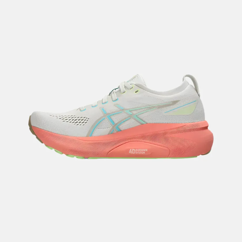 Asics Gel-Kayano 31 Damen Laufschuhe - Birke/Energy Aqua Asics Schuhe