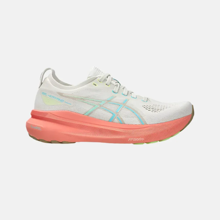 Asics Gel-Kayano 31 Damen Laufschuhe - Birke/Energy Aqua Asics Schuhe