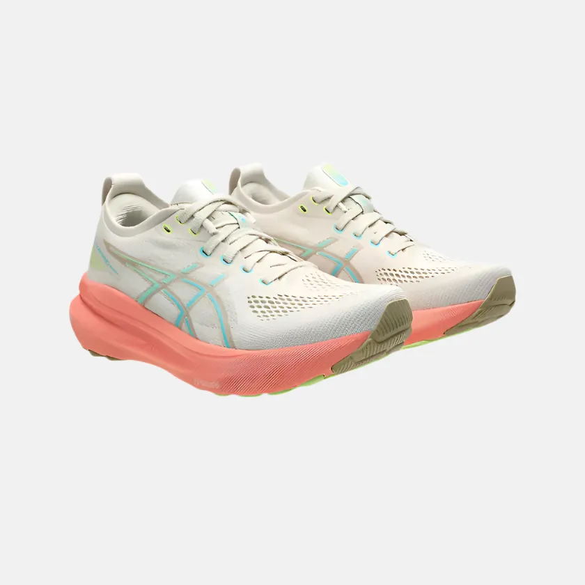 Asics Gel-Kayano 31 Damen Laufschuhe - Birke/Energy Aqua Asics Schuhe