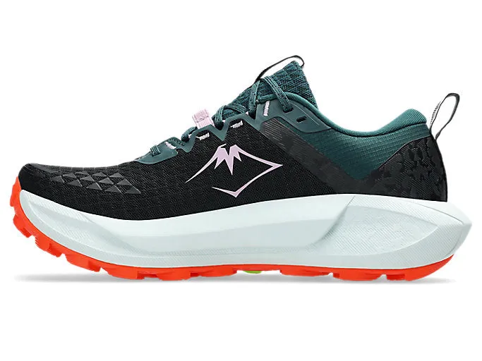 Asics Gel Trabuco 13 (B-Weite) - Schwarz/Nova Orange (Damen) Asics Schuhe