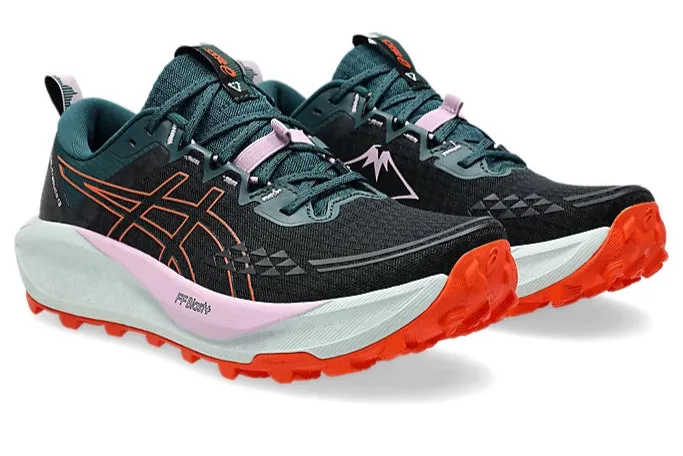 Asics Gel Trabuco 13 (B-Weite) - Schwarz/Nova Orange (Damen) Asics Schuhe