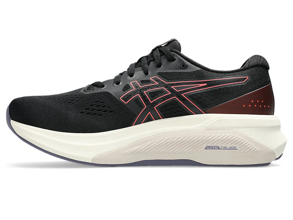 Asics Gt-4000 4 (D-Weite) - Schwarz/Korallenriff (Damen) Asics Schuhe