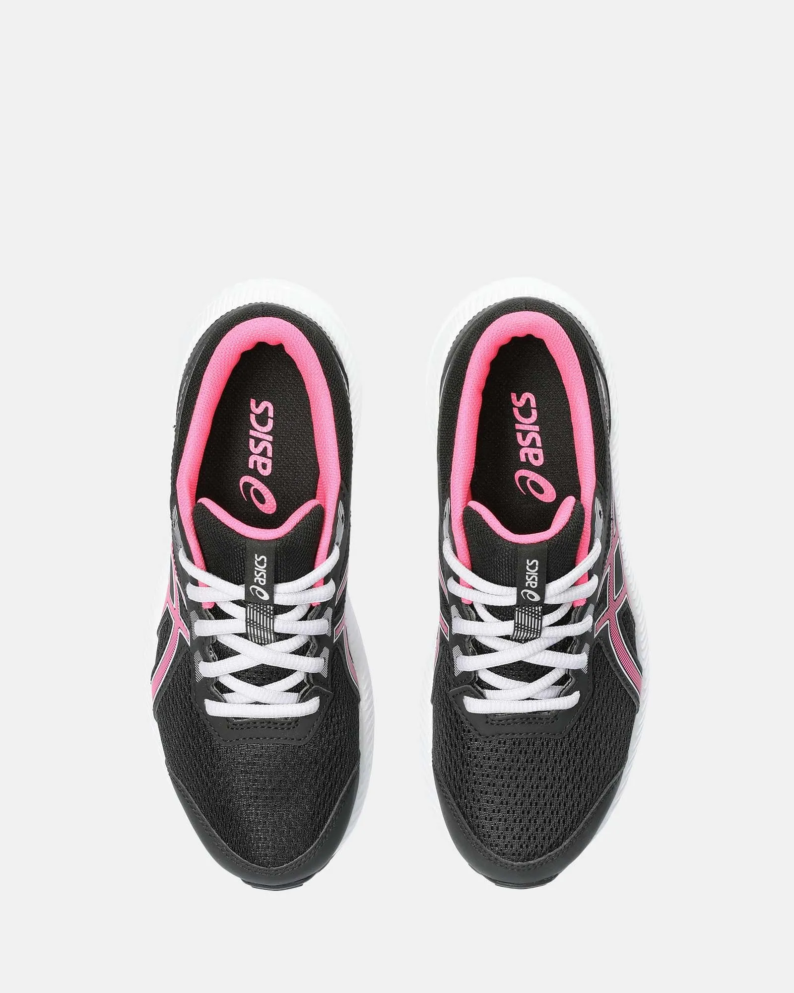 Asics Kinder-Schuhe Contend 8 Grundschule Schwarz/Knallrosa
