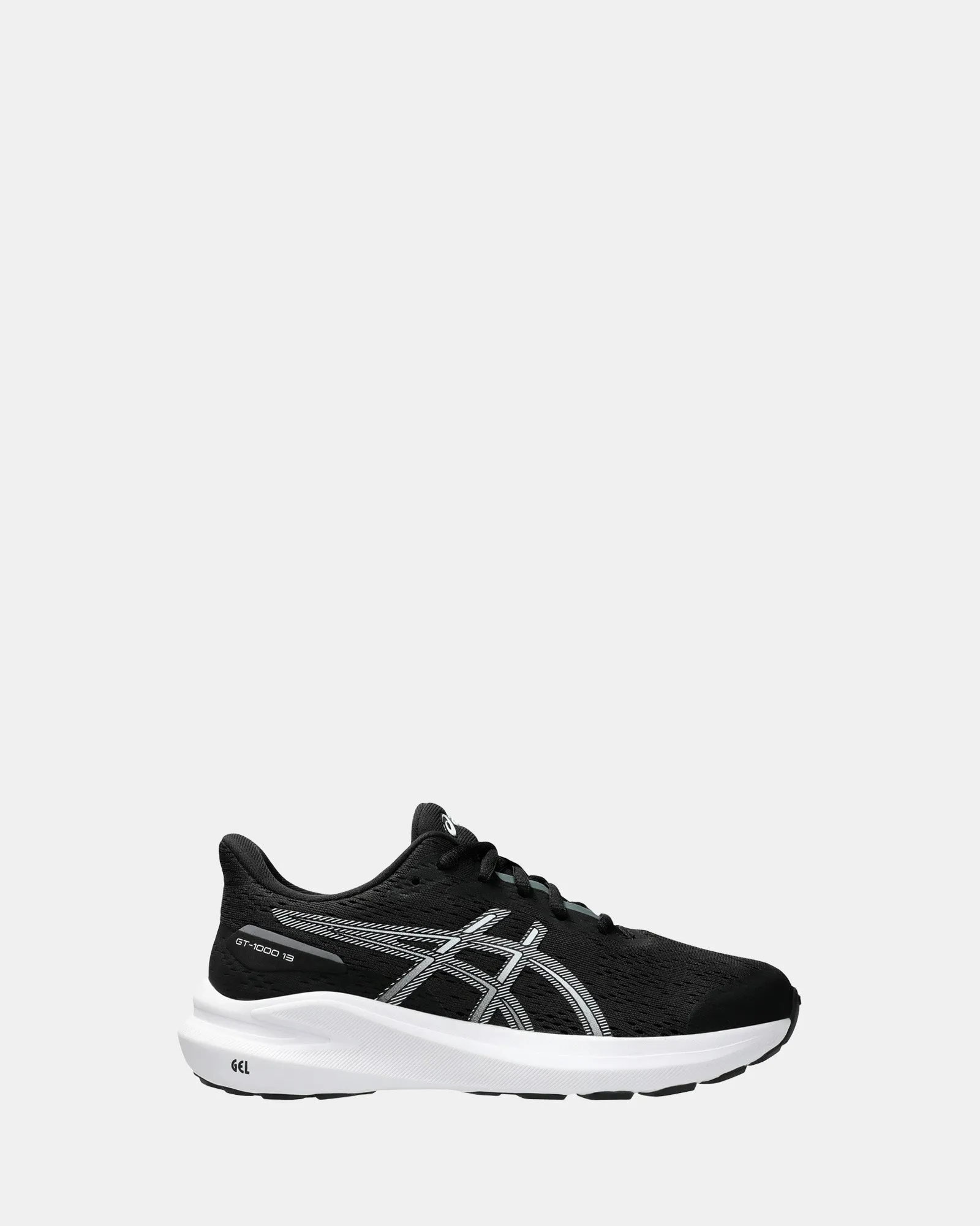 Asics Kinder Schuhe GT-1000 13 Grundschule Schwarz/Weiß