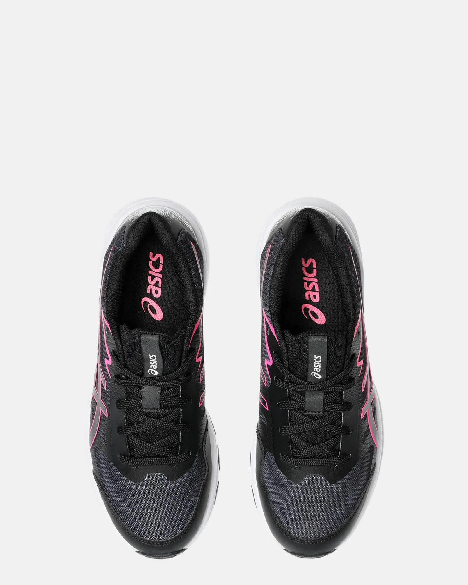 Asics Kinder Schuhe Netburner Pro 4 Grundschule Schwarz/Knallrosa