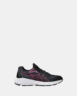 Asics Kinder Schuhe Netburner Pro 4 Grundschule Schwarz/Knallrosa