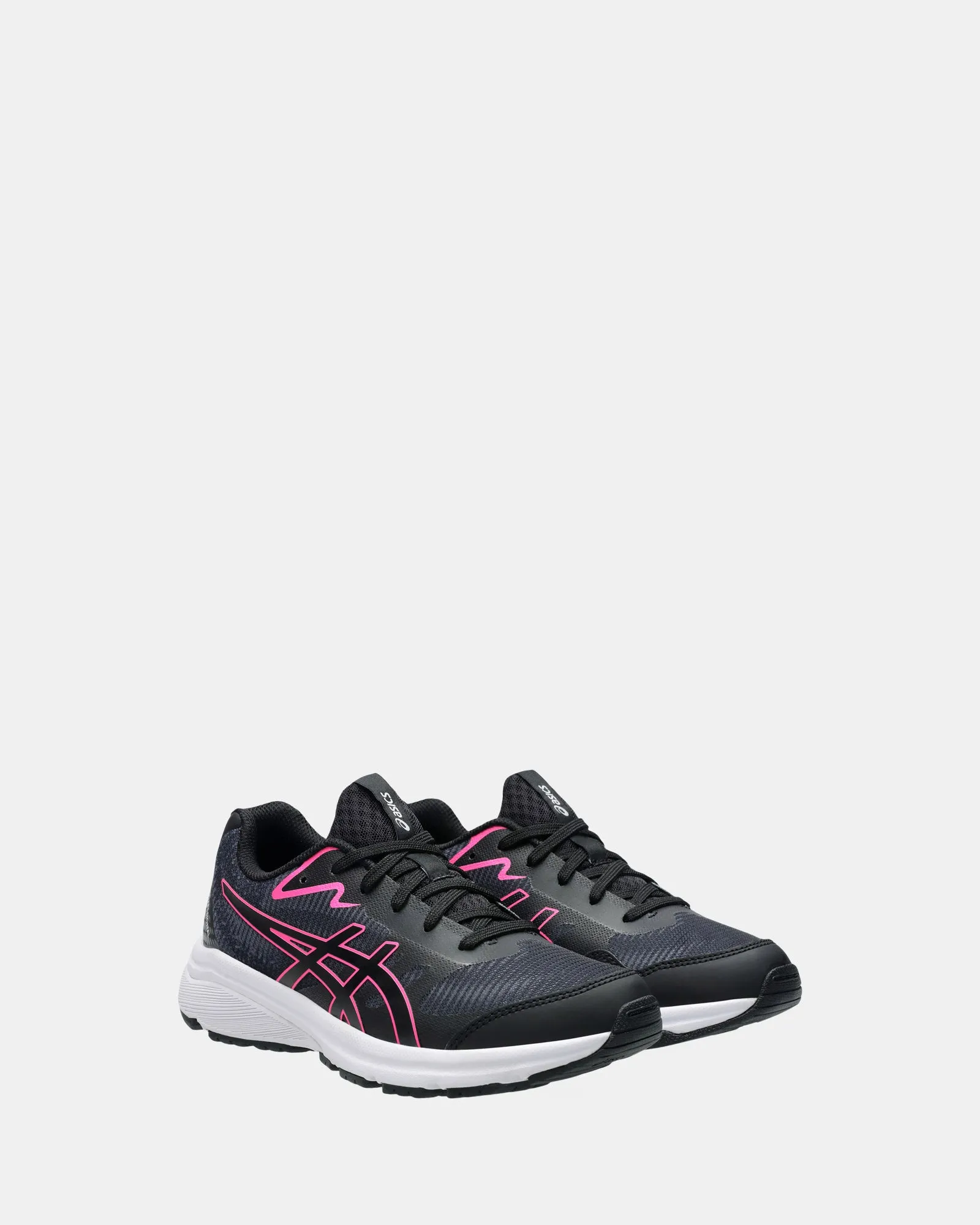 Asics Kinder Schuhe Netburner Pro 4 Grundschule Schwarz/Knallrosa