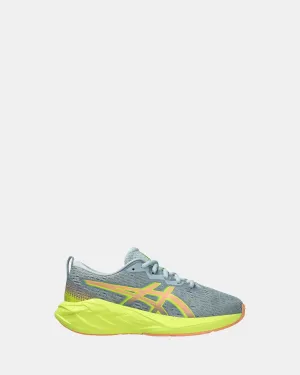 Asics Kinder-Schuhe Novablast 4 Grundschule Kühles Grau/Heller Sonnenstein