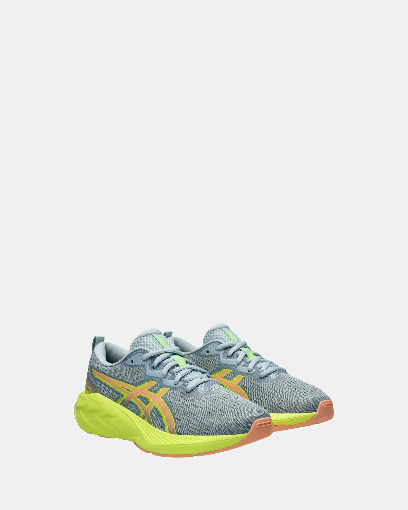 Asics Kinder-Schuhe Novablast 4 Grundschule Kühles Grau/Heller Sonnenstein