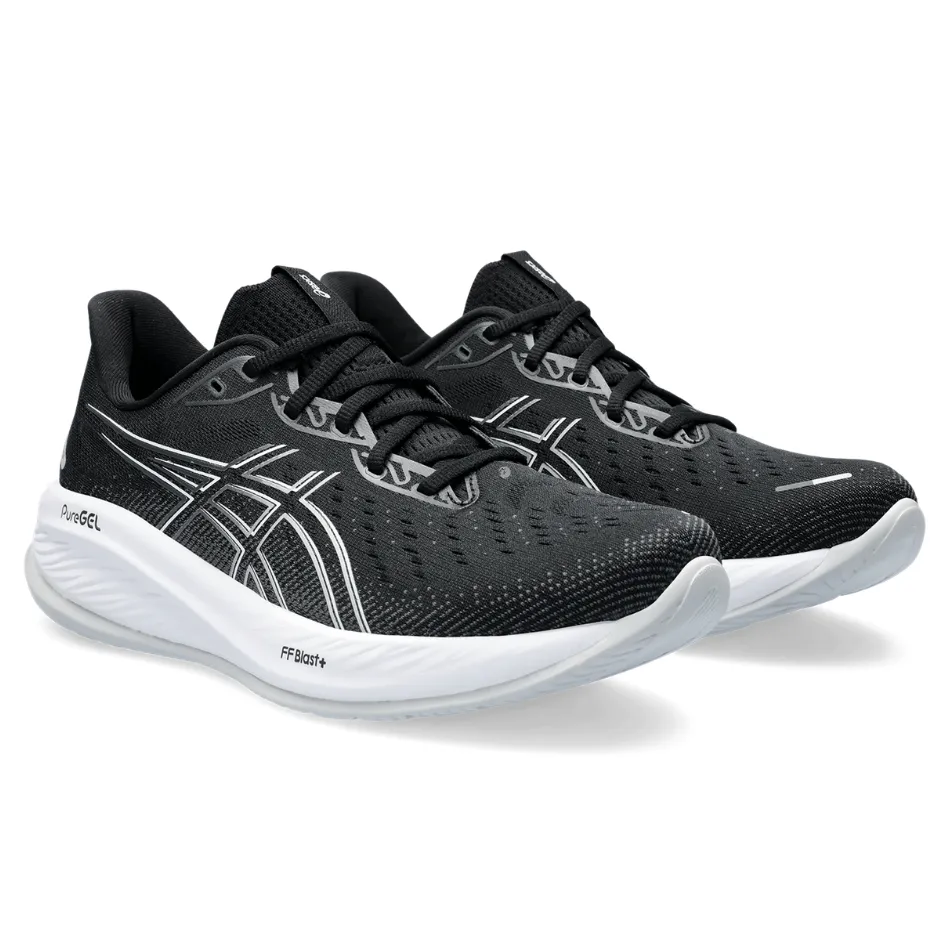 ASICS Herren GEL-CUMULUS 26 Laufschuhe in Schwarz/Beton SS25