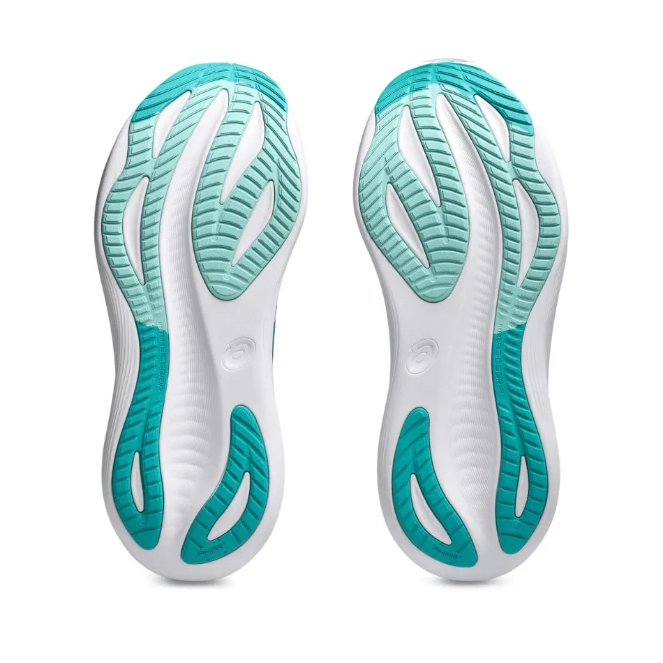 ASICS Herren GEL-NIMBUS 27 Laufschuhe in Wave Teal/Saxon Green SS25
