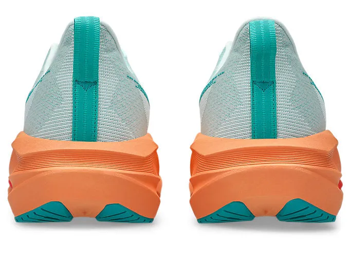 Asics Novablast 5 (D-Weite) - Beruhigendes Meer/Wellen-Türkis (Herren) Asics Schuhe