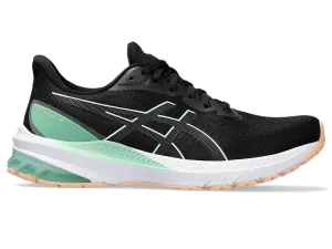 ASICS DAMEN GT 1000-12 SCHWARZ/MINT SCHUHE