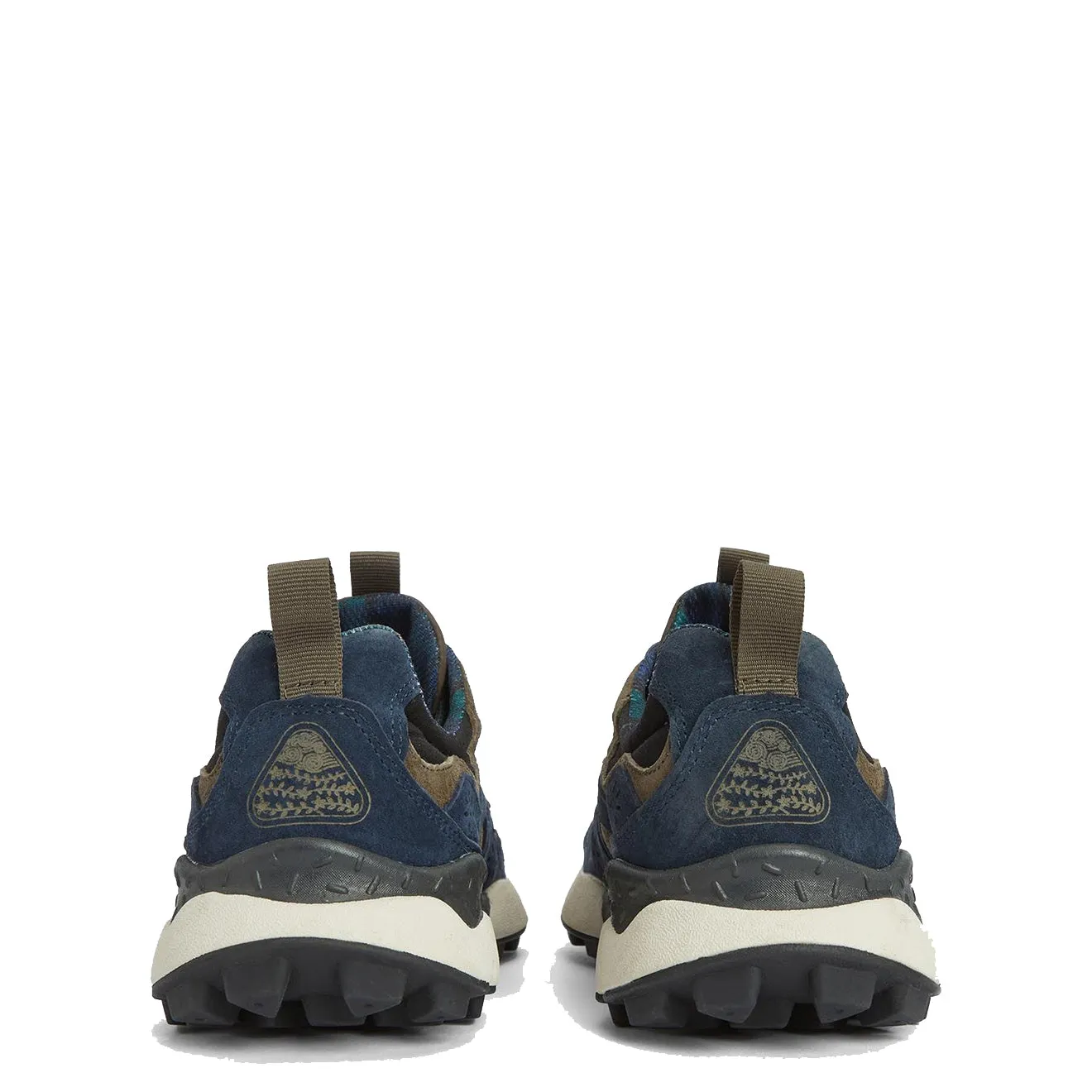 Barbour x Flower Mountain Yamano 3 Trainer Marineblau / Oliv