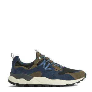 Barbour x Flower Mountain Yamano 3 Trainer Marineblau / Oliv