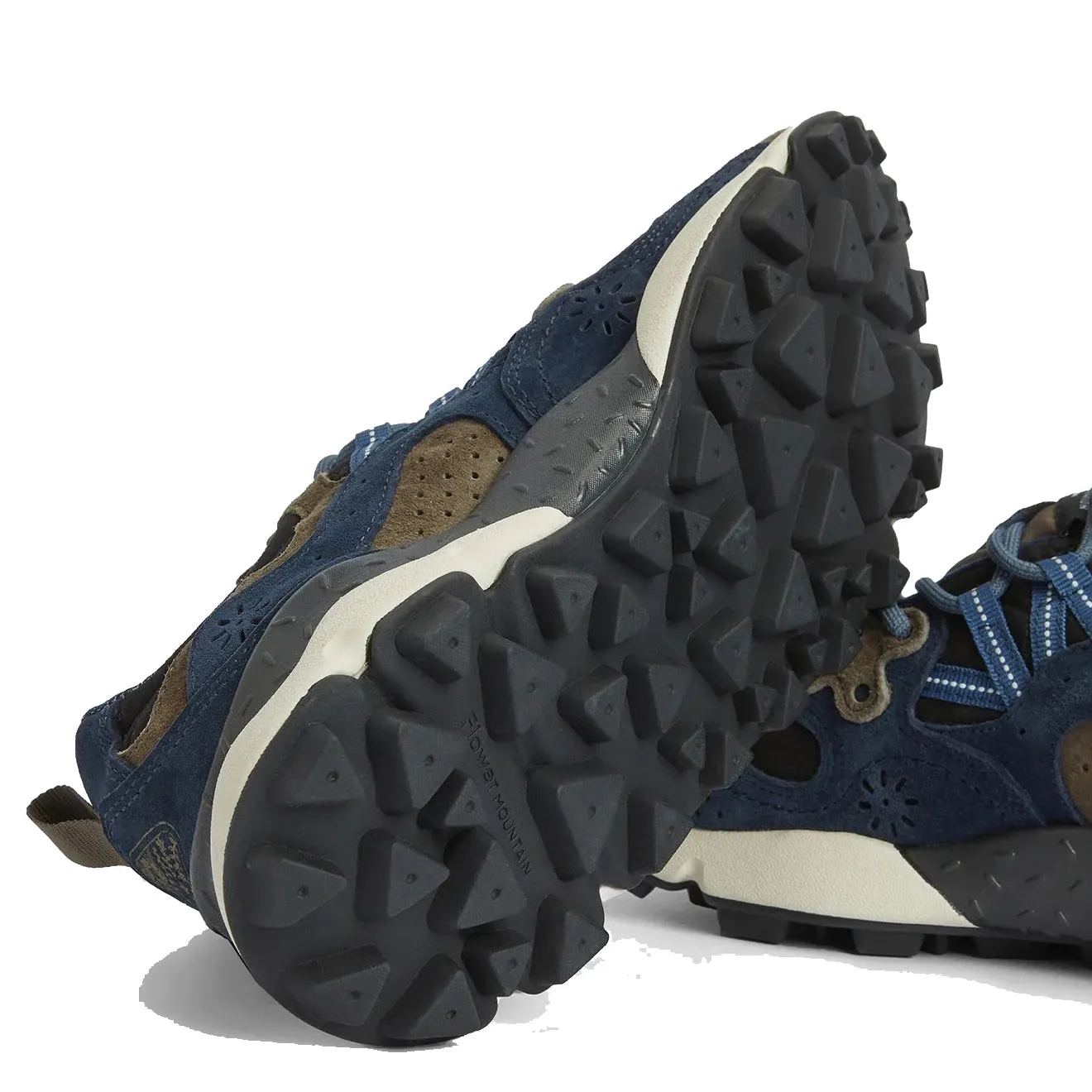 Barbour x Flower Mountain Yamano 3 Trainer Marineblau / Oliv