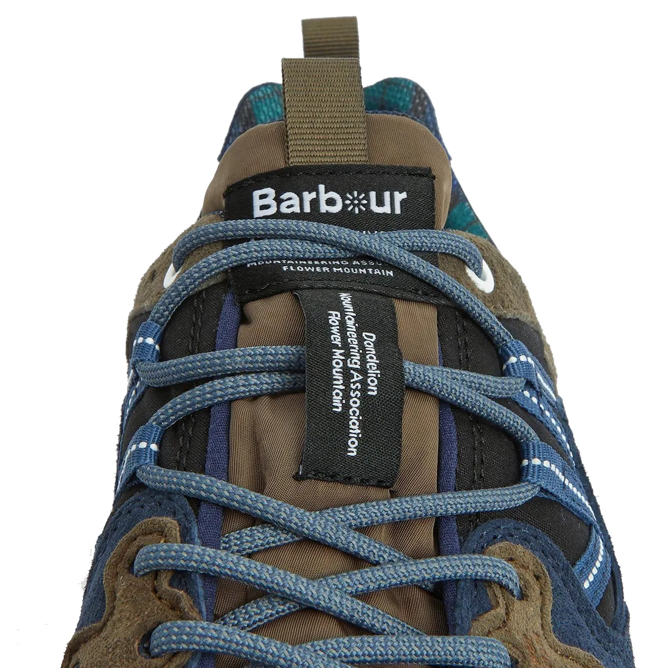Barbour x Flower Mountain Yamano 3 Trainer Marineblau / Oliv