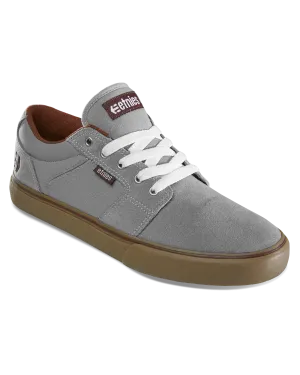 Barge LS Schuhe in Grau & Gummi & Rot